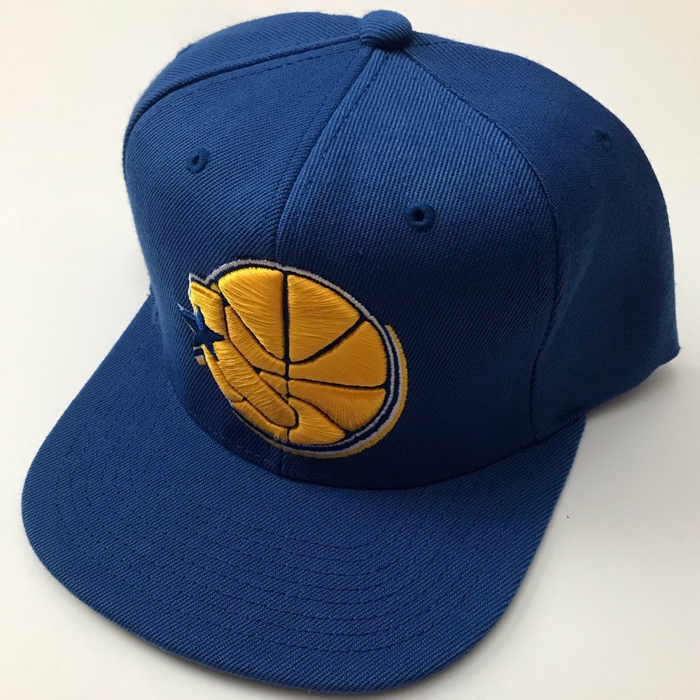 🏀 GSW NBA Hardwood Classics Mitchell & Ness SnapBack hat cap 🧢 OSFA